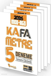 Hoca Kafası 2026 MEB-AGS Tüm Dersler Kafametre 5 Deneme Çözümlü
