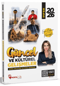 Hoca Kafası Yayınları 2026 KPSS Güncel ve Kültürel Gelişmeler Konu Anlatımı ve Soru Bankası