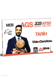 HocaWebde Yayınları 2025 MEB AGS KPSS Tarih Video DersNotu