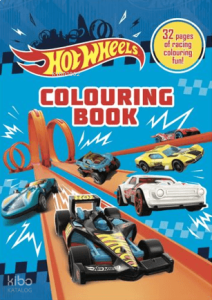 Hot Wheels Colouring Book
