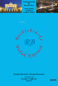 Hukuk Köprüsü Dergisi Sayı:22 Rechtsbrücke