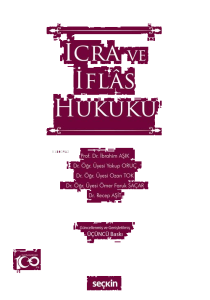 İcra ve İflâs Hukuku
