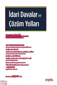 İdari Davalar ve Çözüm Yolları (Ciltli)