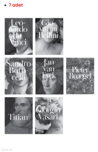 İkonik Tablolar Kartpostal Seti (7’li)