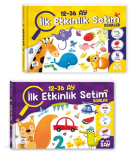 İlk Etkinlik Kitabım Seti (12 - 36 Ay) ;Sayılar - Renkler