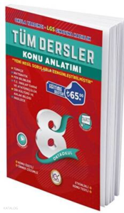 İlk Önce Yayıncılık 8.Sınıf LGS Tüm Dersler Konu Anlatımı