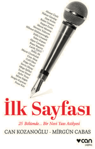 İlk Sayfası: 25 Bölümde... Bir Nevi Yazı Atölyesi