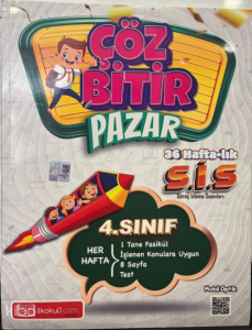 İlkokul1 Yayınları 4.Sınıf Çöz Bitir (36 Hafta, Haftalık Deneme )