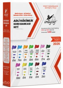 İmtiyaz Adli Hakimlik Soru Seti