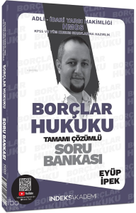 İndeks Akademi 2025 KPSS A Grubu Borçlar Hukuku Soru Bankası Çözümlü