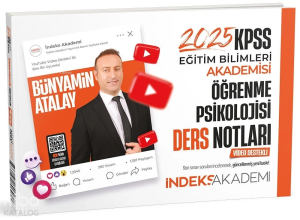 İndeks Akademi 2025 KPSS Eğitim Bilimleri Öğrenme Psikolojisi Video Ders Notları