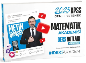 İndeks Akademi 2025 KPSS Matematik Akademisi Video Ders Notları