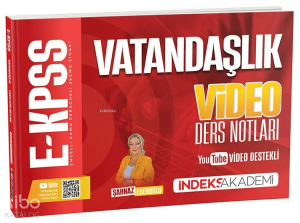 İndeks Akademi 2026 EKPSS Vatandaşlık Video Ders Notları