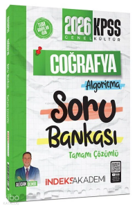İndeks Akademi 2026 KPSS Coğrafya Algoritma Soru Bankası Çözümlü