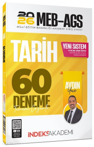 İndeks Akademi 2026 MEB-AGS Tarih 60 Deneme Çözümlü