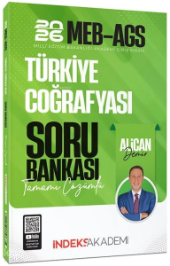 İndeks Akademi 2026 MEB-AGS Türkiye Coğrafyası Soru Bankası Çözümlü