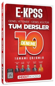 İndeks Akademi EKPSS 10 Deneme Çözümlü