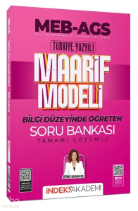 İndeks Akademi MEB-AGS Türkiye Yüzyılı Maarif Modeli Soru Bankası Çözümlü
