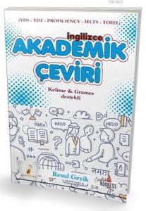 İngilizce Akademik Çeviri Kelime ve Gramer Destekli
