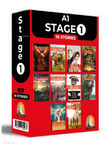 İngilizce Hikaye Stage 10'lu Hikaye Seti Kutu Tanıtım (A1) Seviyelerinde