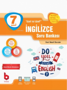 İngilizce;Özel mi Özel Soru Bankası