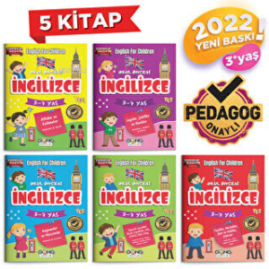 İngilizce Poşetli 5 Kitap