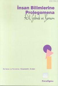 İnsan Bilimlerine Prolegomena; Dil, Gelenek ve Yorum