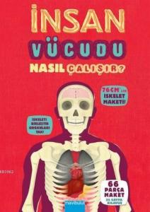 İnsan Vücudu Nasıl Çalışır? (Ciltli); 66 parçalık maket/32 Sayfa Klavuz