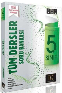 IQ Yayınları 5. Sınıf Tüm Dersler Soru Bankası