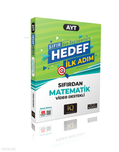 IQ Yayınları AYT Hedef İlk Adım Matematik Soru Bankası