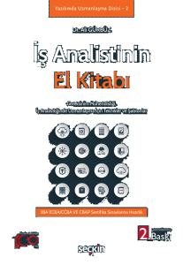 İş Analistinin El Kitabı