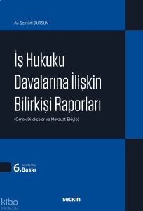 İş Hukuku Davalarına İlişkin Bilirkişi Raporları;Örnek Dilekçeler ve Mevzuat Ekiyle