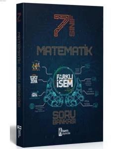 İsem 2021 7.Sınıf Farklı İsem Matematik Soru Bankası İsem Yayıncılık