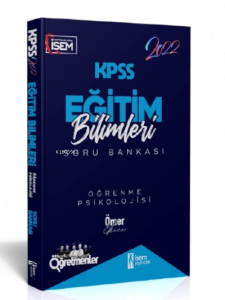 İsem 2022 KPSS Eğitim Bilimleri Öğrenme Psikolojisi Çözümlü Soru Bankası İsem Yayıncılık