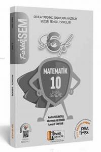 İsem Yayınları 6. Sınıf Matematik 10 Deneme İsem
