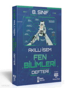 İsem Yayınları 8. Sınıf Fen Bilimleri Akıllı İsem Defteri