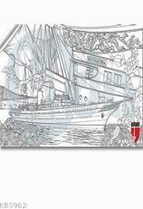 İstanbul Tablo Boyama Serisi 2 Savarona