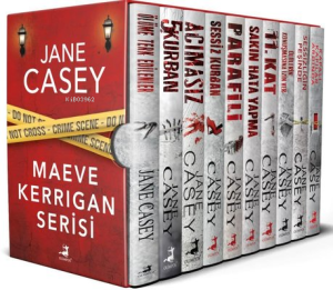Jane Casey Maeve Kerrigan Serisi Seti - 10 Kitap Takım - Kutulu