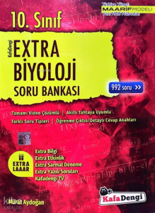 Kafa Dengi 10. Sınıf Extra Biyoloji Soru Bankası (Tümü Video Çözümlü)