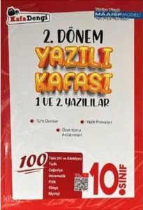 Kafa Dengi Yayınları 10. Sınıf 2. Dönem Yazılı Kafası