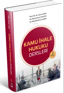 Kamu İhale Hukuku Dersleri