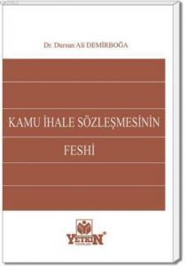 Kamu İhale Sözleşmesinin Feshi
