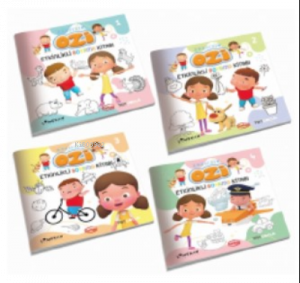 Kardeşim Ozi Etkinlikli Boyama Kitapları Seti (4 Kitap Set)