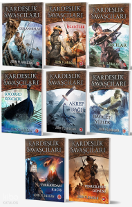 Kardeşlik Savaşçıları John Flanagan Seti - (8 Kitap)