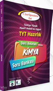 Karekök Yayınları 11. Sınıf TYT Hazırlık Ders Anlatan Kimya Soru Bankası