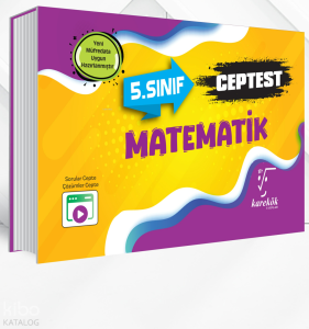 Karekök Yayınları 5. Sınıf Matematik Ceptest