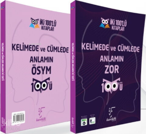 Karekök Yayınları Kelimede ve Cümlede Anlamın Zor ÖSYM 100 ü