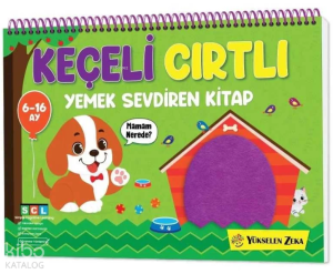 Keçeli Cırtlı Yemek Sevdiren Kitap (6 - 16 Ay)