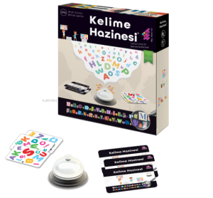 Kelime Hazinesi Zeka ve Akıl Oyunu 6+ Yaş 2+ Oyuncu