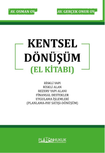 Kentsel Dönüşüm (El Kitabı)